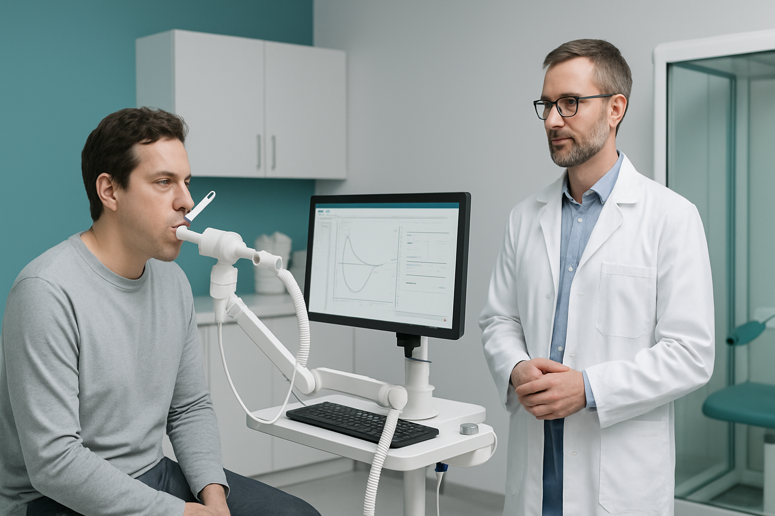 Espirometria: O "Teste do Sopro" para o Pulmão